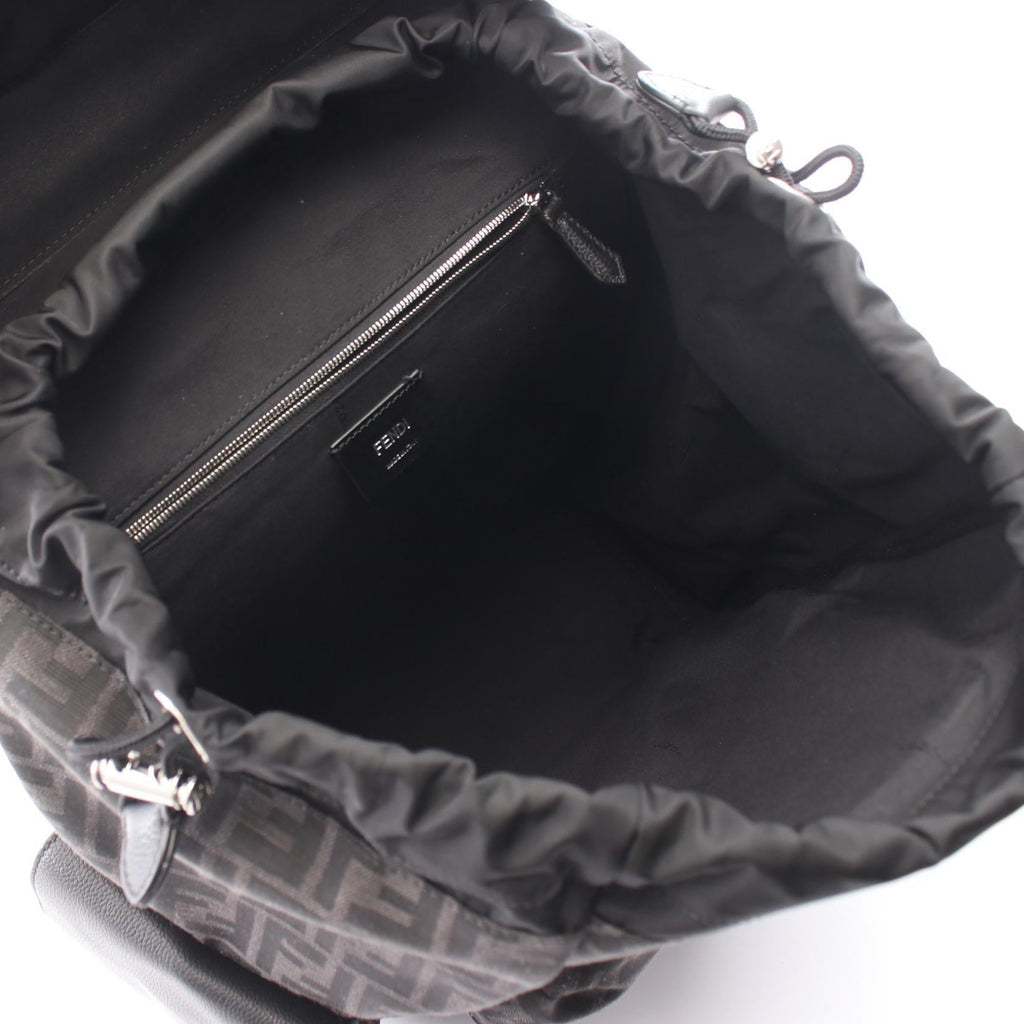 Fendi Zucca · Jacquard Canvas Backpack