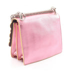 Fendi Mini Kan I · Metallic Chain