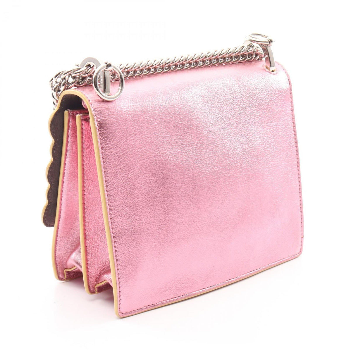 Fendi Mini Kan I · Metallic Chain