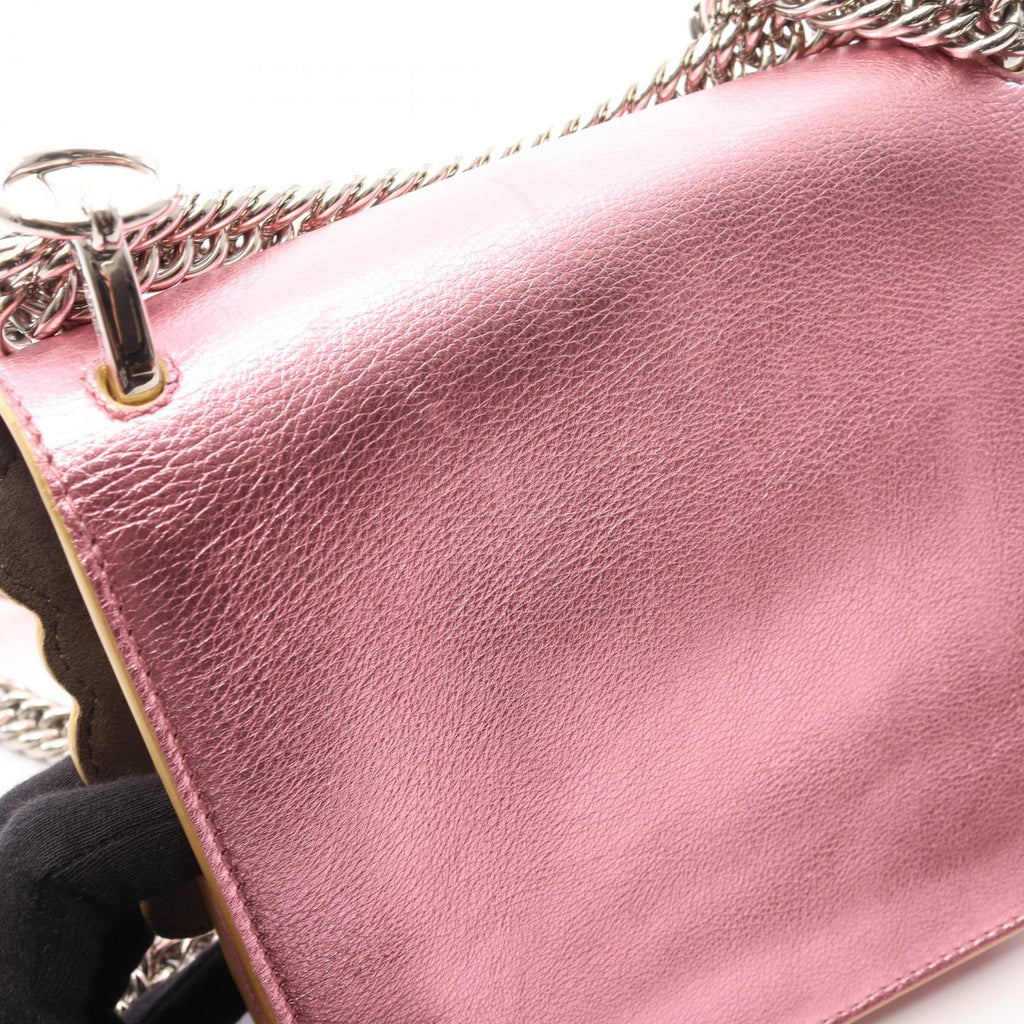 Fendi Mini Kan I · Metallic Chain