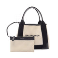 BALENCIAGA Navy Hippo XS · Canvas
