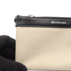 BALENCIAGA Navy Hippo XS · Canvas