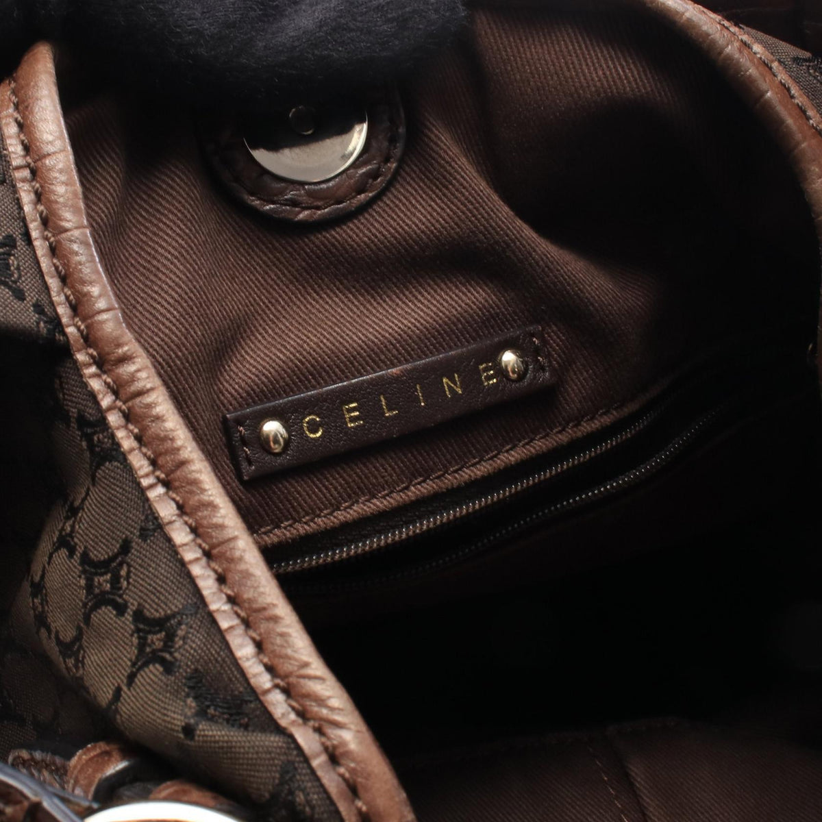 Celine Macadam · Canvas Leather