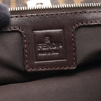 FENDI Zucca · Canvas & Leather Tote