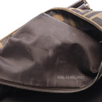 FENDI Zucca · Canvas & Leather Tote