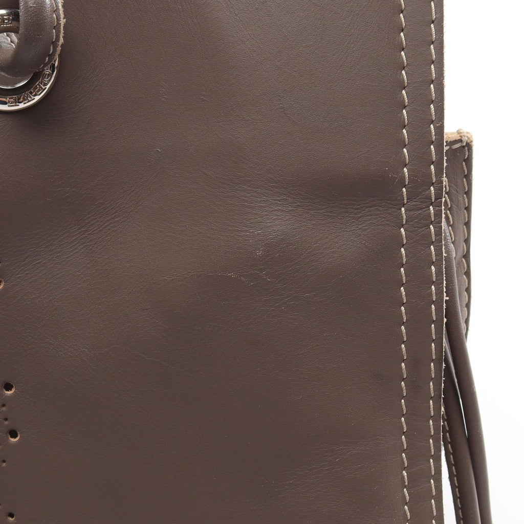 LOEWE Anagram · Perforated Leather