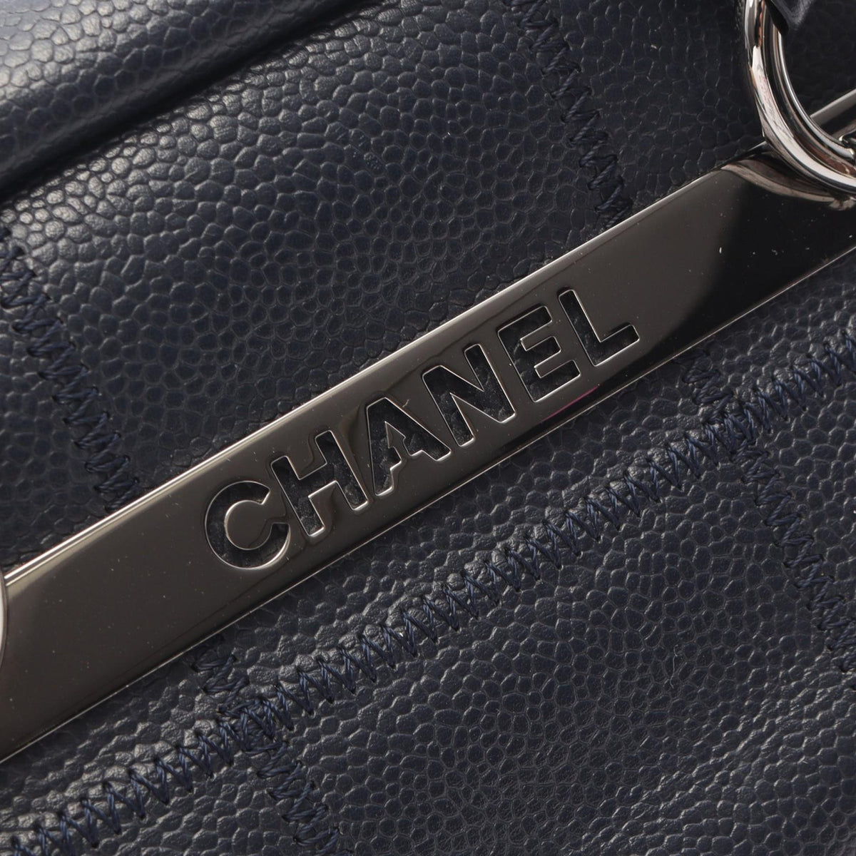 CHANEL Chocolate Bar · Grained Calfskin