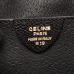 CELINE Circle Logo · Leather Crossbody