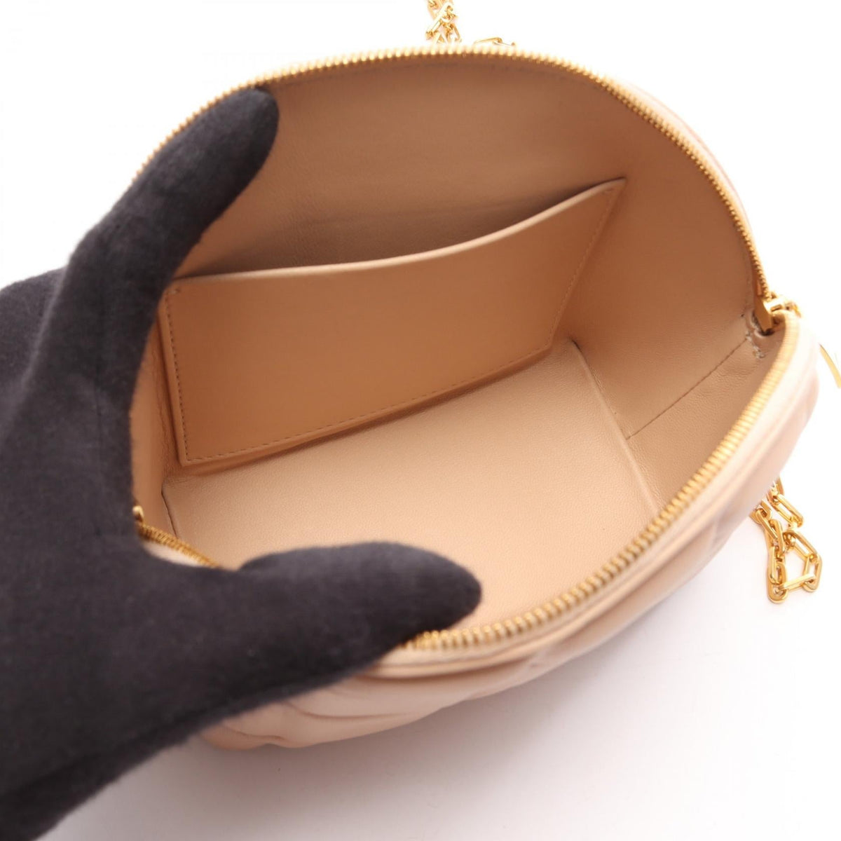 Bottega Veneta Padded Half Moon · Leather