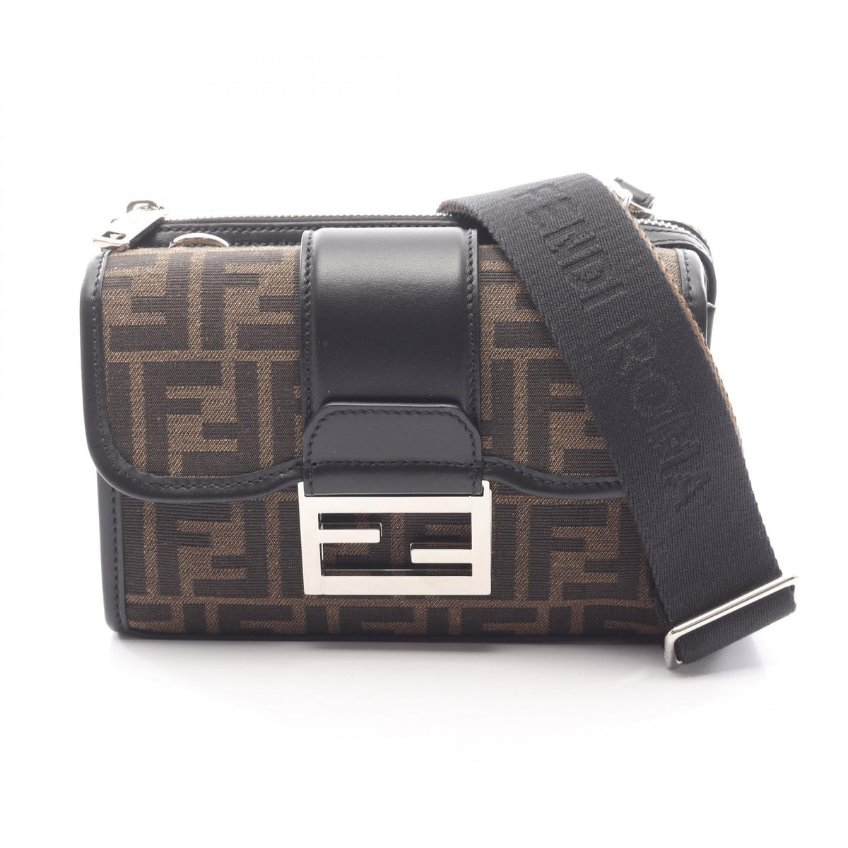 Fendi Double Baguette · Canvas