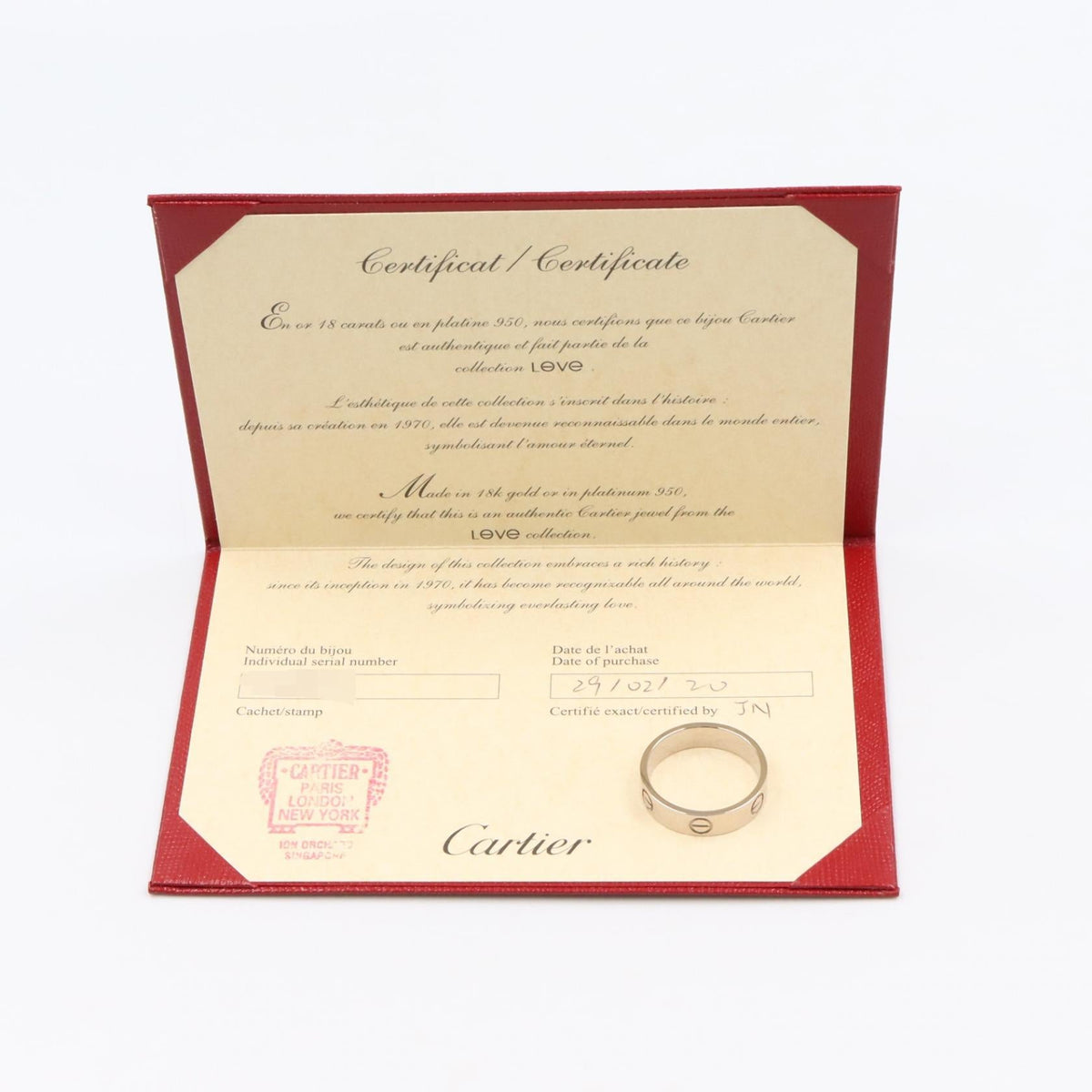 Cartier Love · 18K White Gold