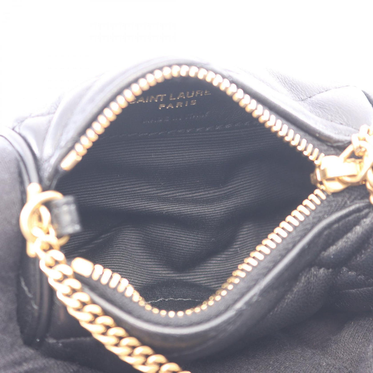 Saint Laurent Micro Sade · Leather