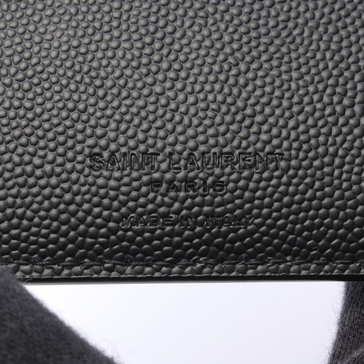 Saint Laurent East West · Leather Wallet