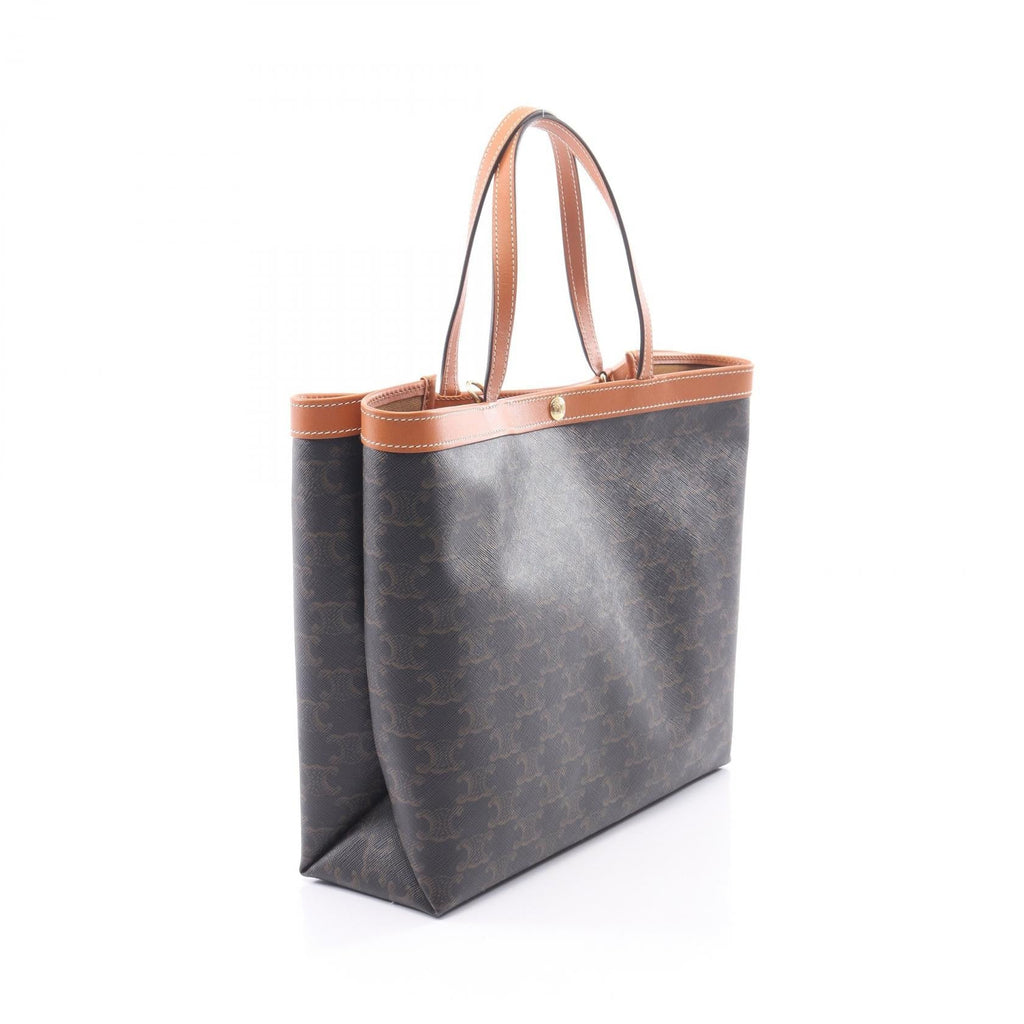 Celine Cabas Triomphe · Coated Canvas