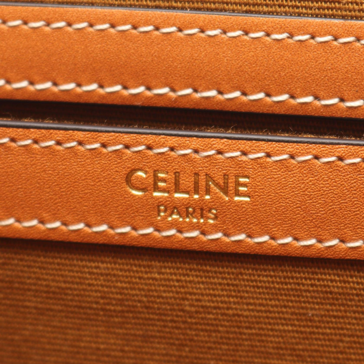 Celine Cabas Triomphe · Coated Canvas