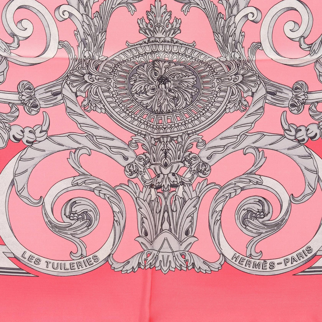 Hermès Carré 90 · Les Tuileries · Silk Scarf