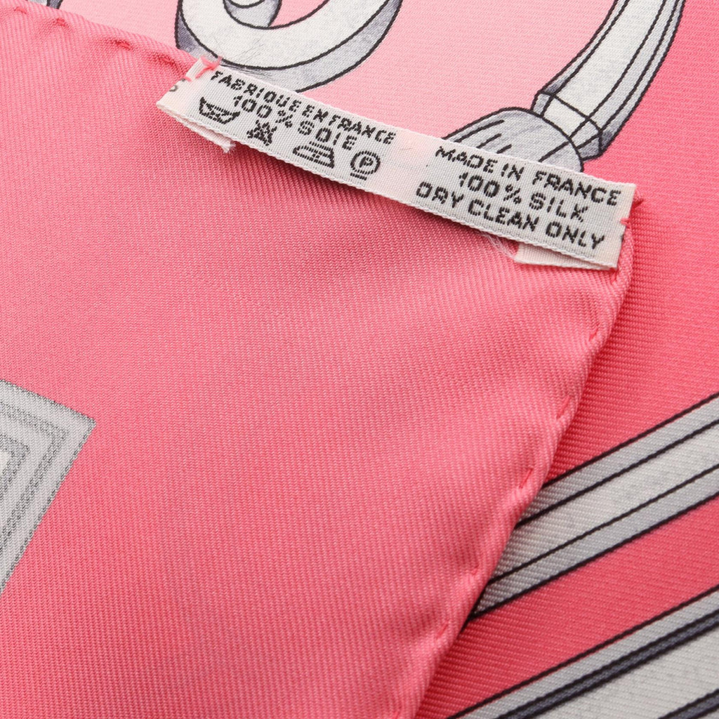 Hermès Carré 90 · Les Tuileries · Silk Scarf
