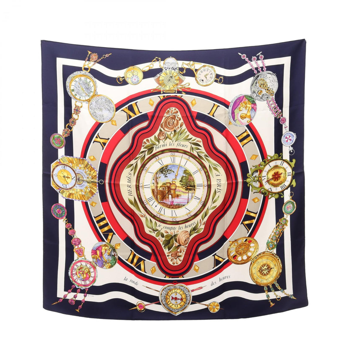 Hermès Parmi Les Fleurs · Silk Scarf