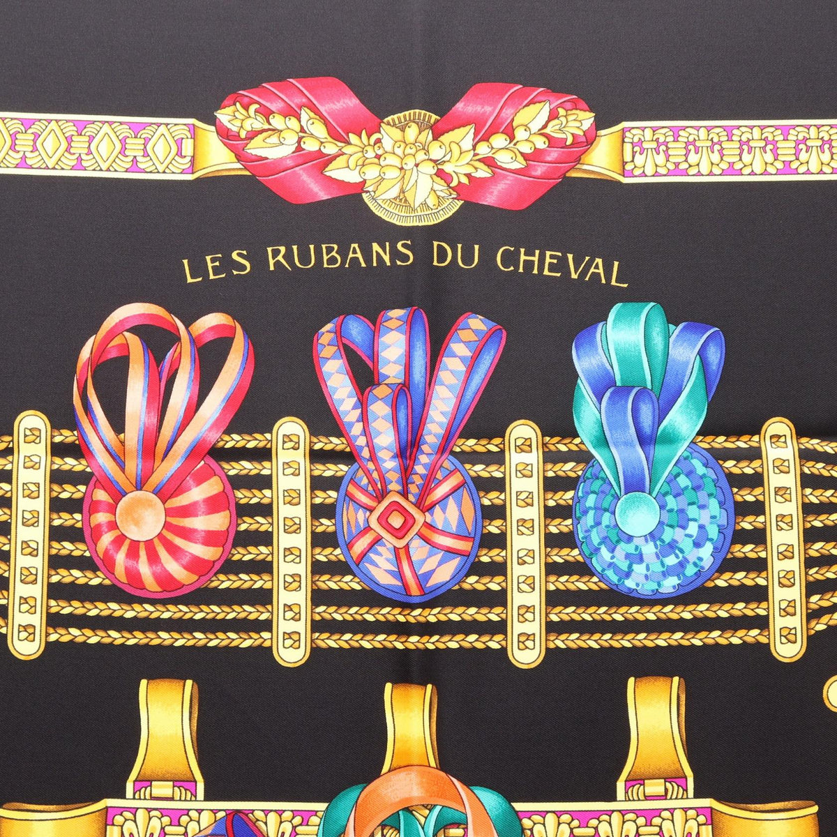 Hermès Carré 90 · Les Rubans du Cheval