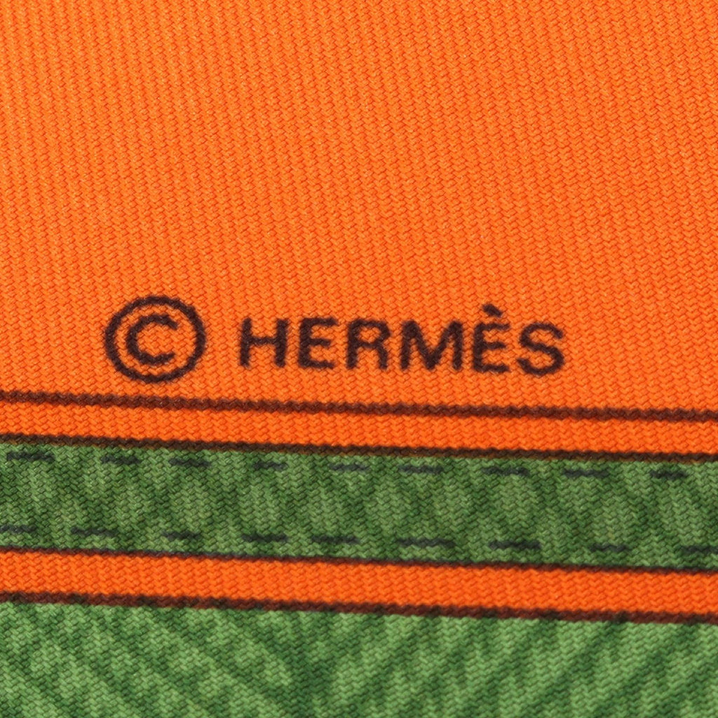 Hermès Cuirs Du Desert · Silk Scarf