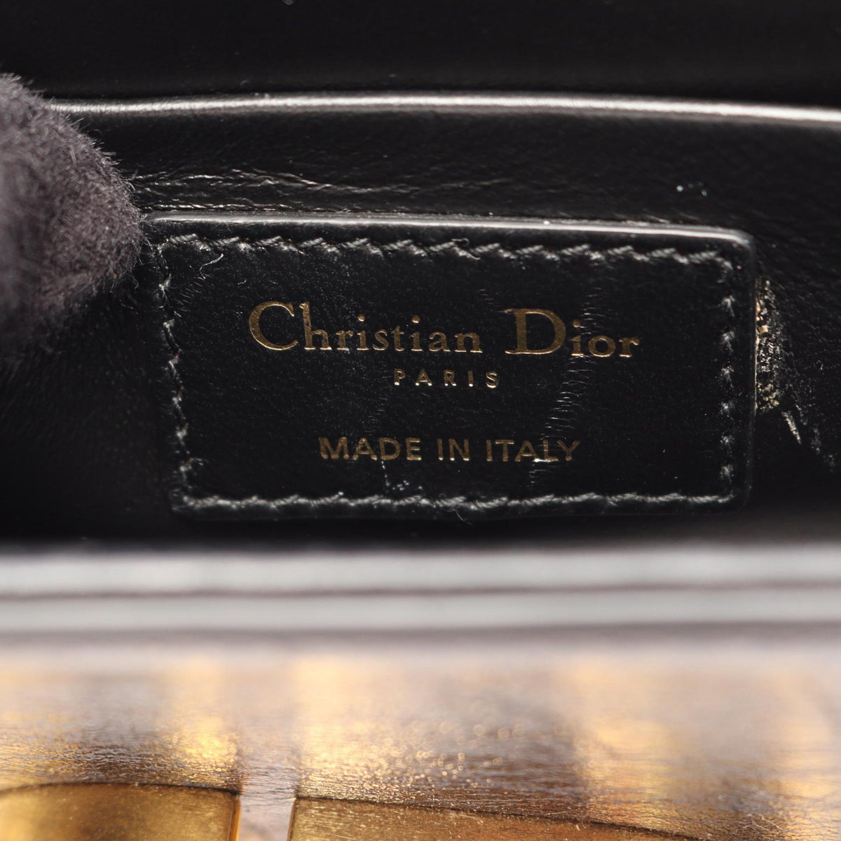 DIOR 30 Montaigne Box · Leather