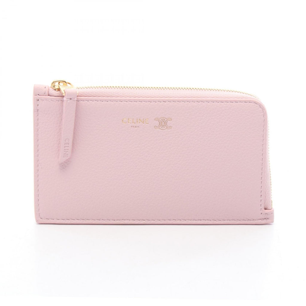 Celine Triomphe · Card Case · Leather