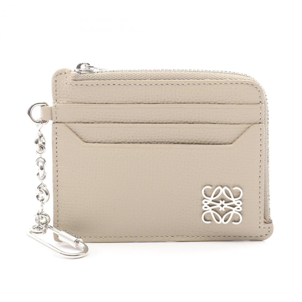 Loewe Anagram Square Coin · Leather