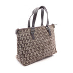 Fendi Zucchino Tote · Canvas & Leather