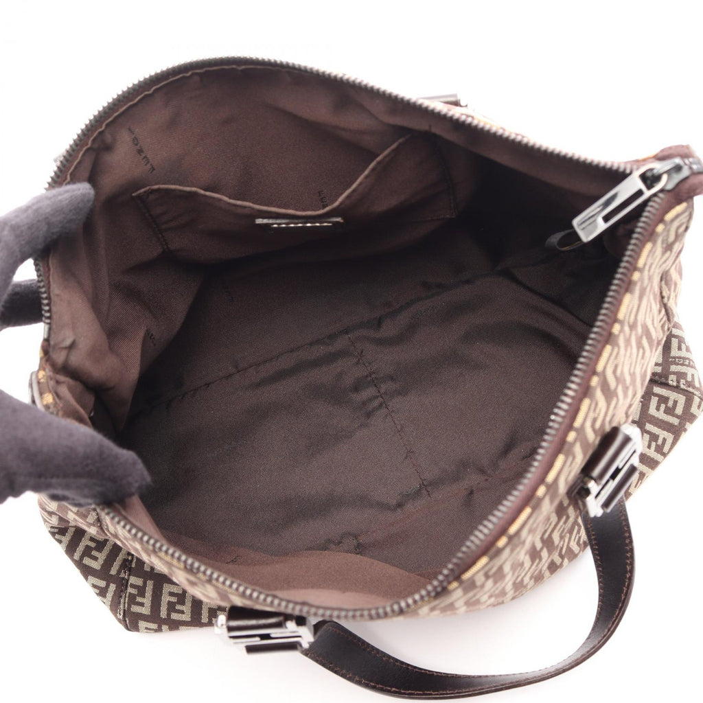 Fendi Zucchino Tote · Canvas & Leather
