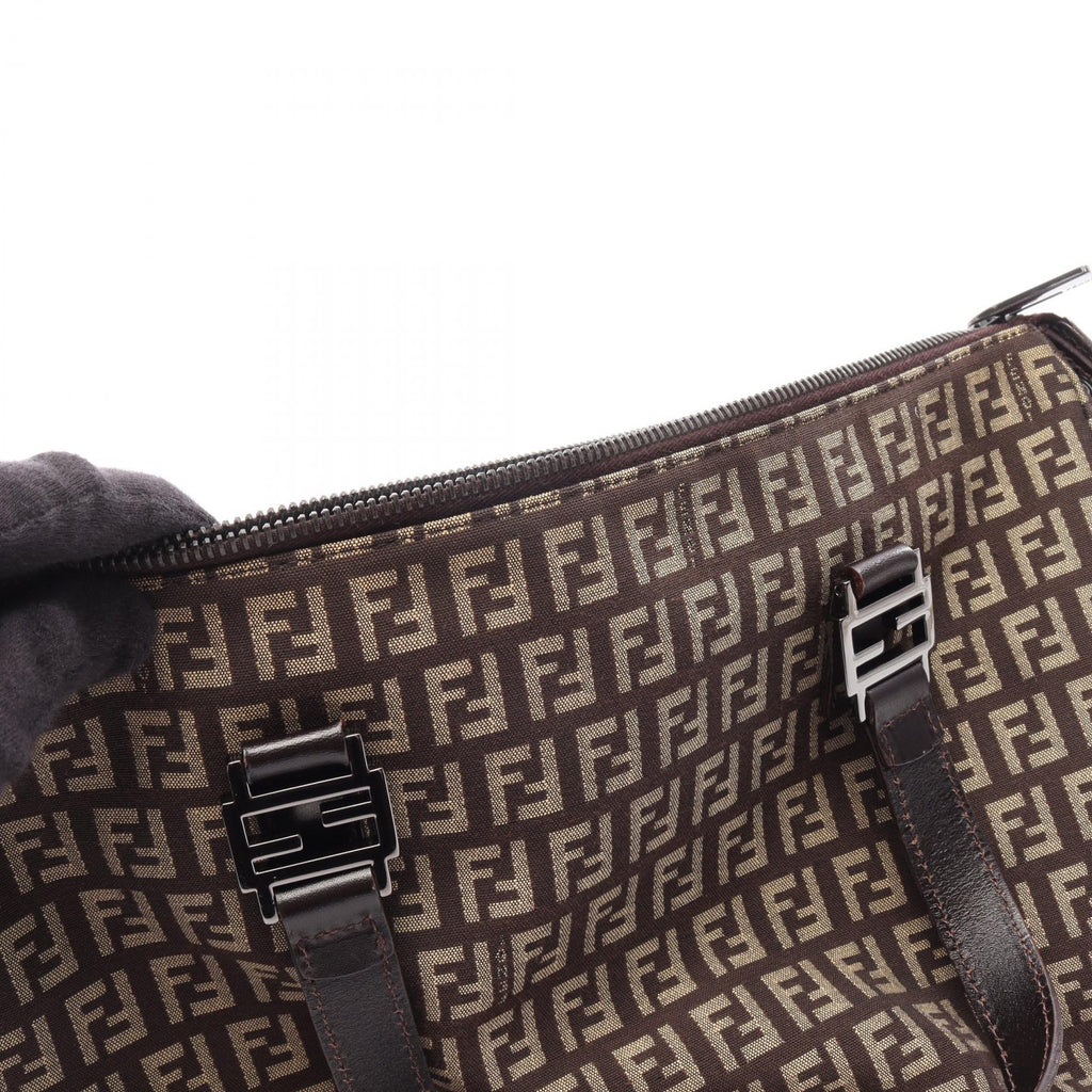 Fendi Zucchino Tote · Canvas & Leather