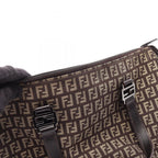 Fendi Zucchino Tote · Canvas & Leather