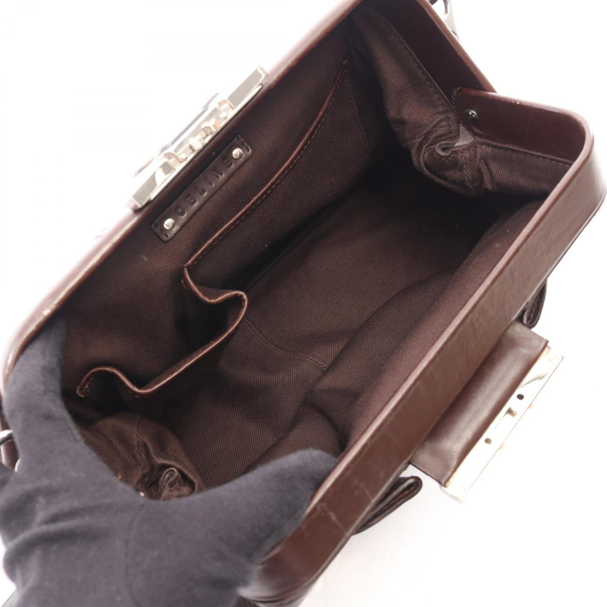 CELINE Shoulder Bag · Leather