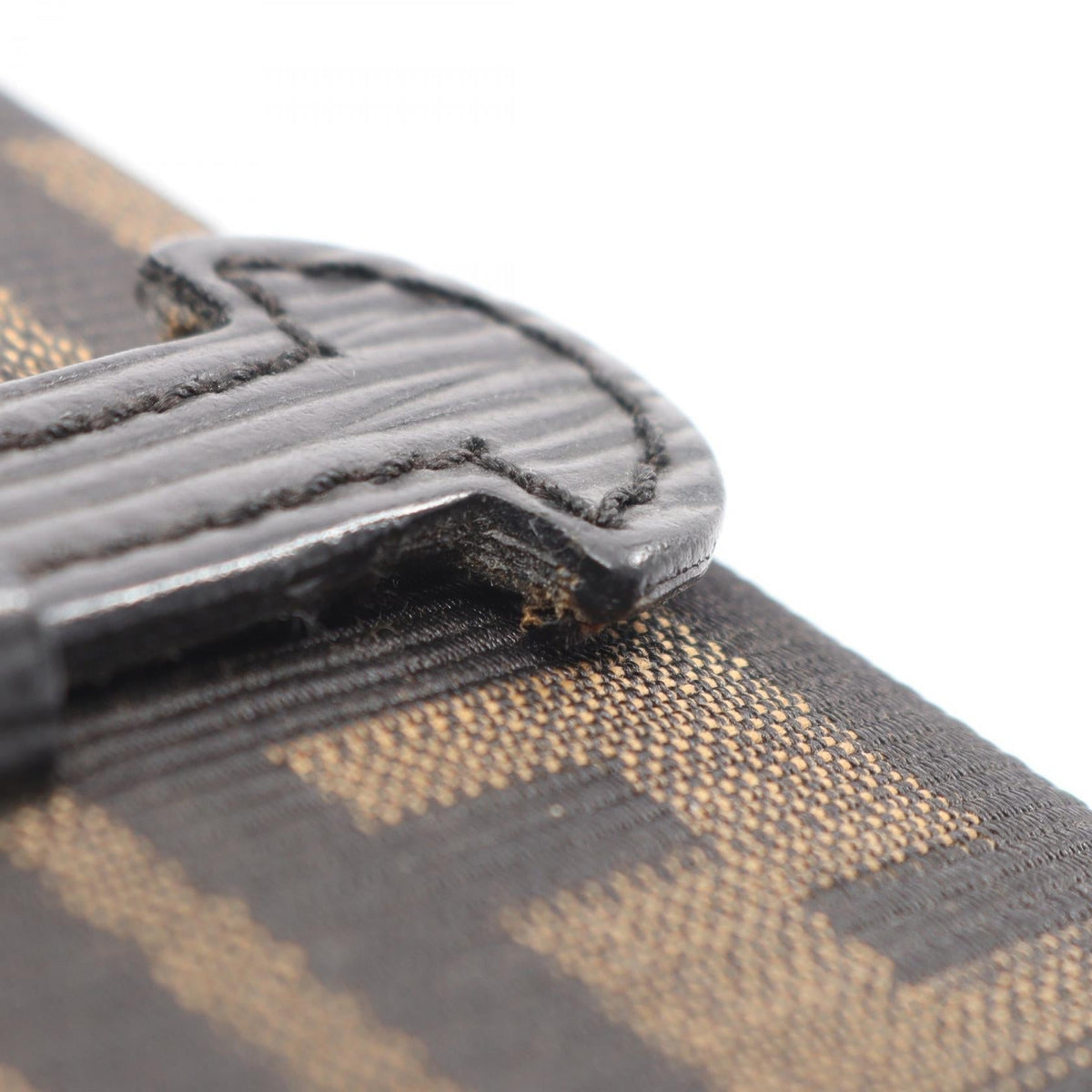 Fendi Zucca · Vanity Case · Canvas Leather