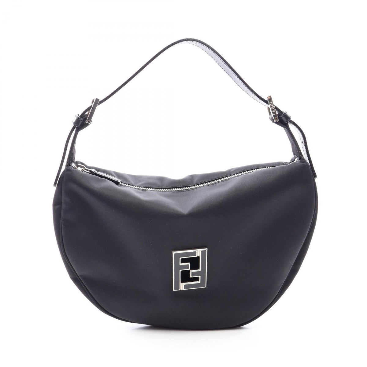 Fendi Zucca · Nylon Shoulder Bag