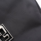 Fendi Zucca · Nylon Shoulder Bag