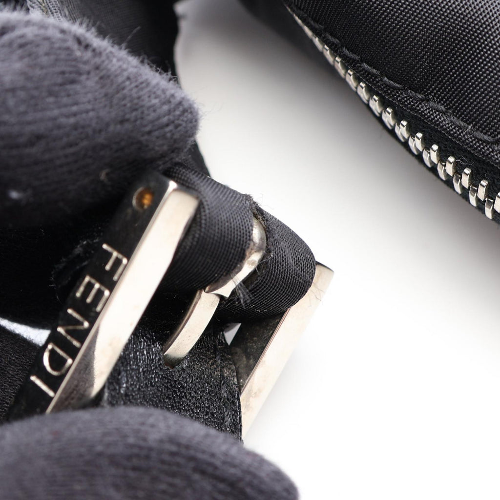 Fendi Zucca · Nylon Shoulder Bag