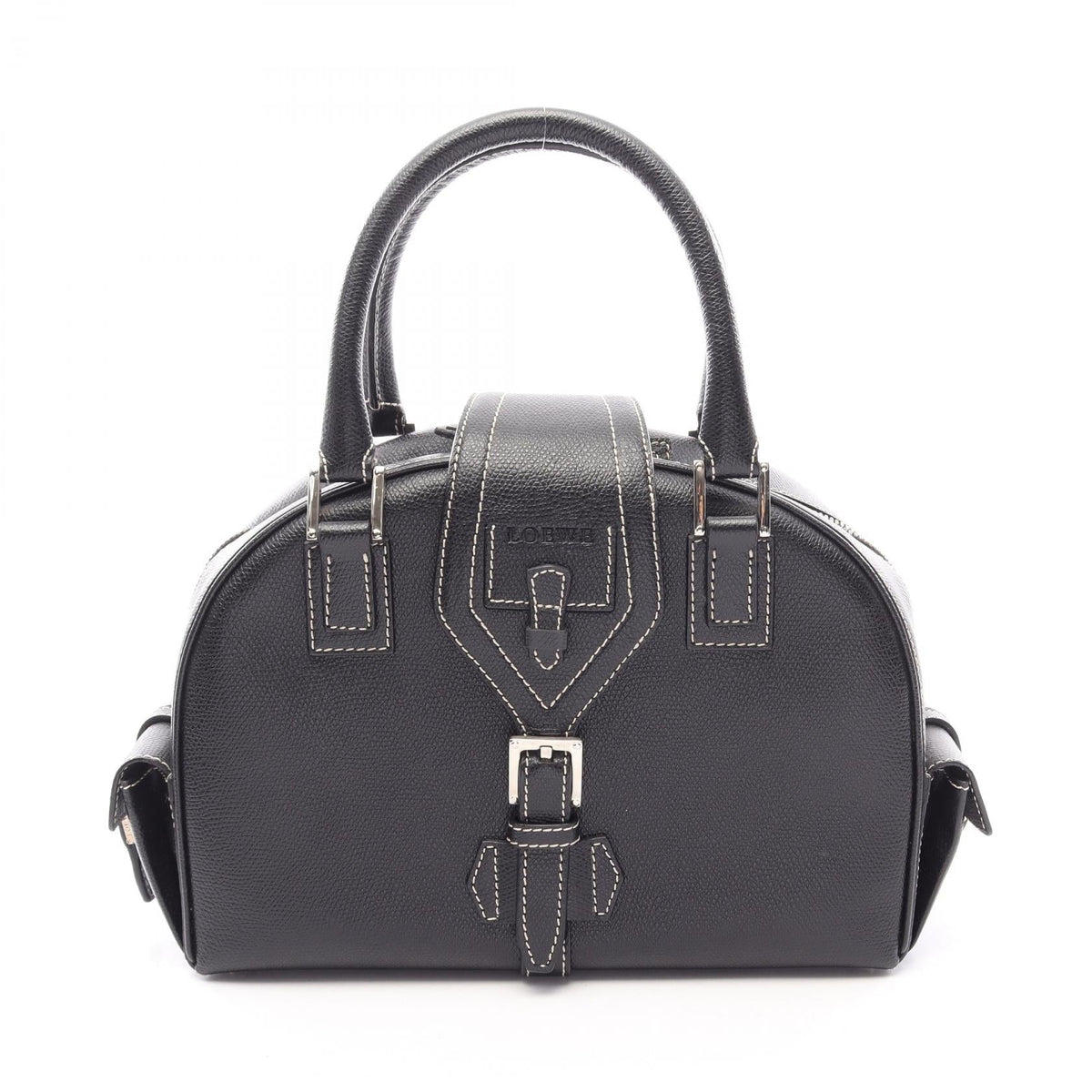 Loewe Senda · Leather Handbag