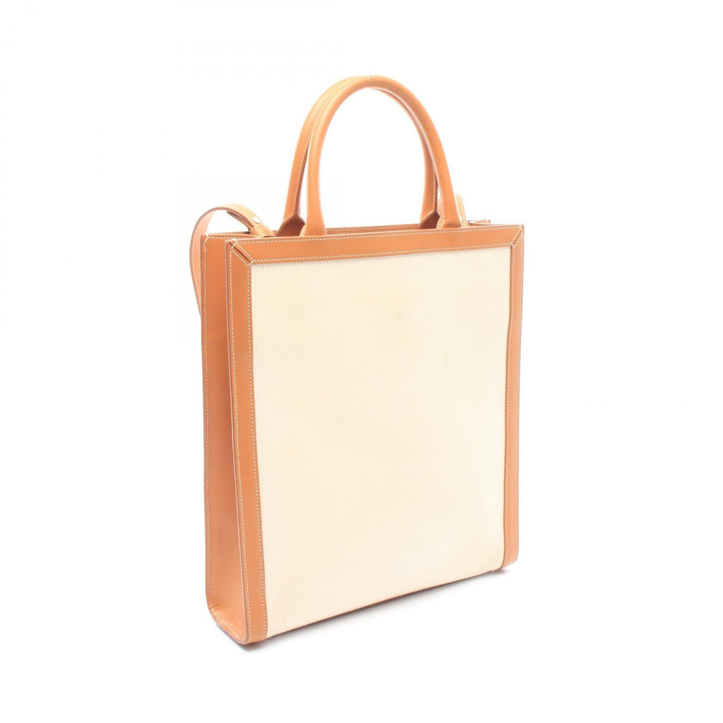 CELINE Vertical Cabas · Canvas & Leather