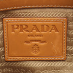 Prada Logo Jacquard · Canvas Leather