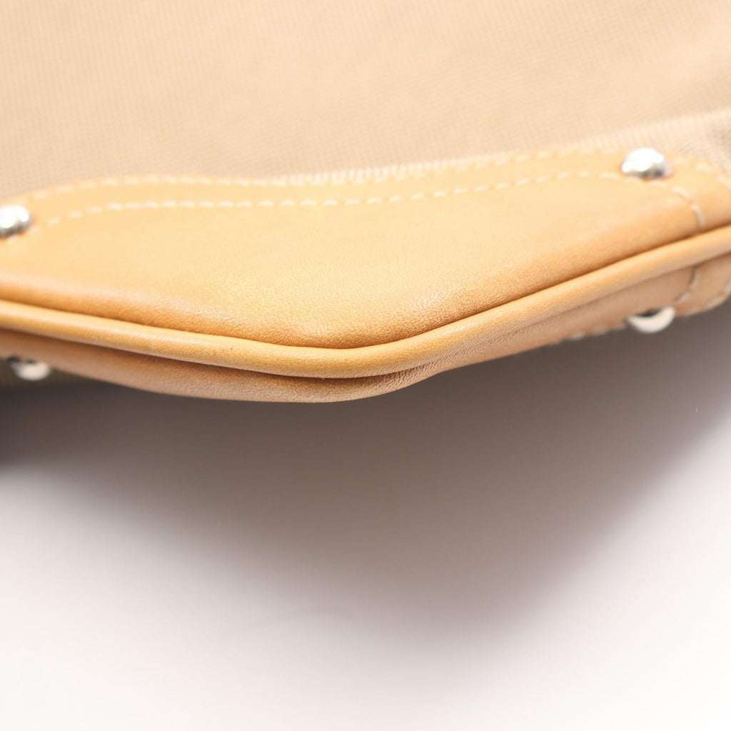 Prada Logo Jacquard · Canvas Leather