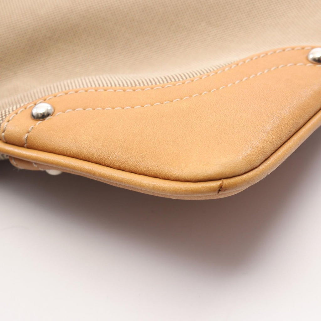 Prada Logo Jacquard · Canvas Leather