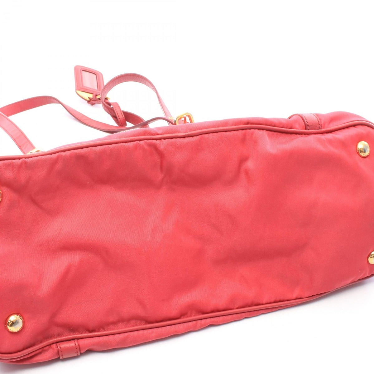 Prada Nylon Leather Tote