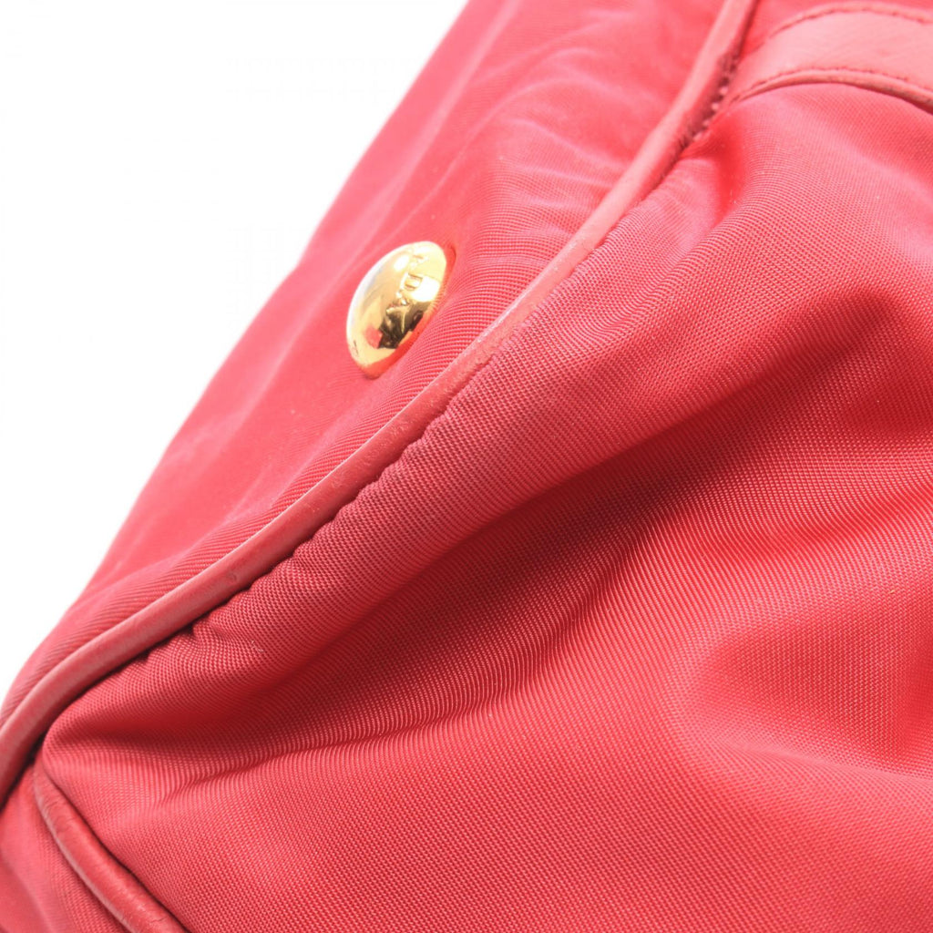 Prada Nylon Leather Tote