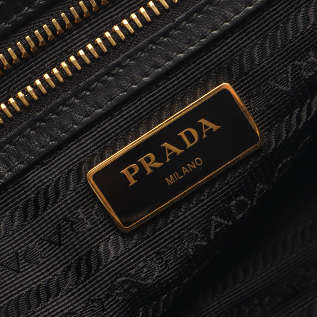 Prada Logo Jacquard · Canvas Crossbody