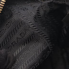 Prada Logo Jacquard · Canvas Crossbody