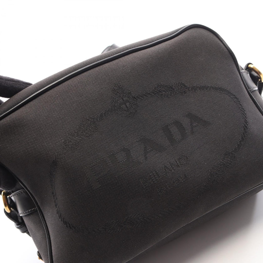 Prada Logo Jacquard · Canvas Crossbody