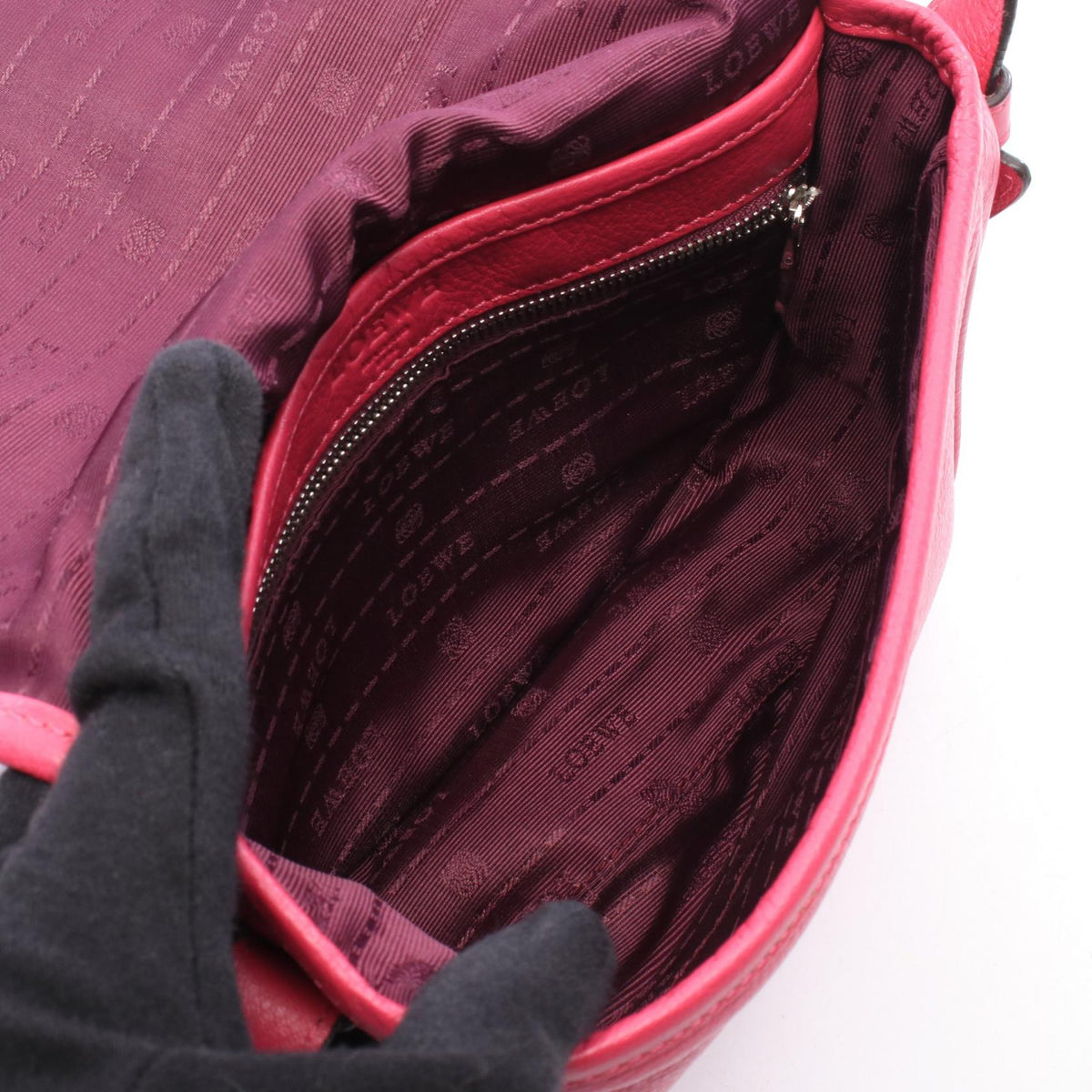 Loewe Heritage Logo · Leather Crossbody