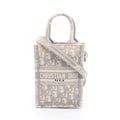 DIOR Book Tote Vertical Crossbody · Canvas