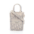 DIOR Book Tote Vertical Crossbody · Canvas
