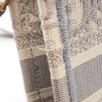 DIOR Book Tote Vertical Crossbody · Canvas